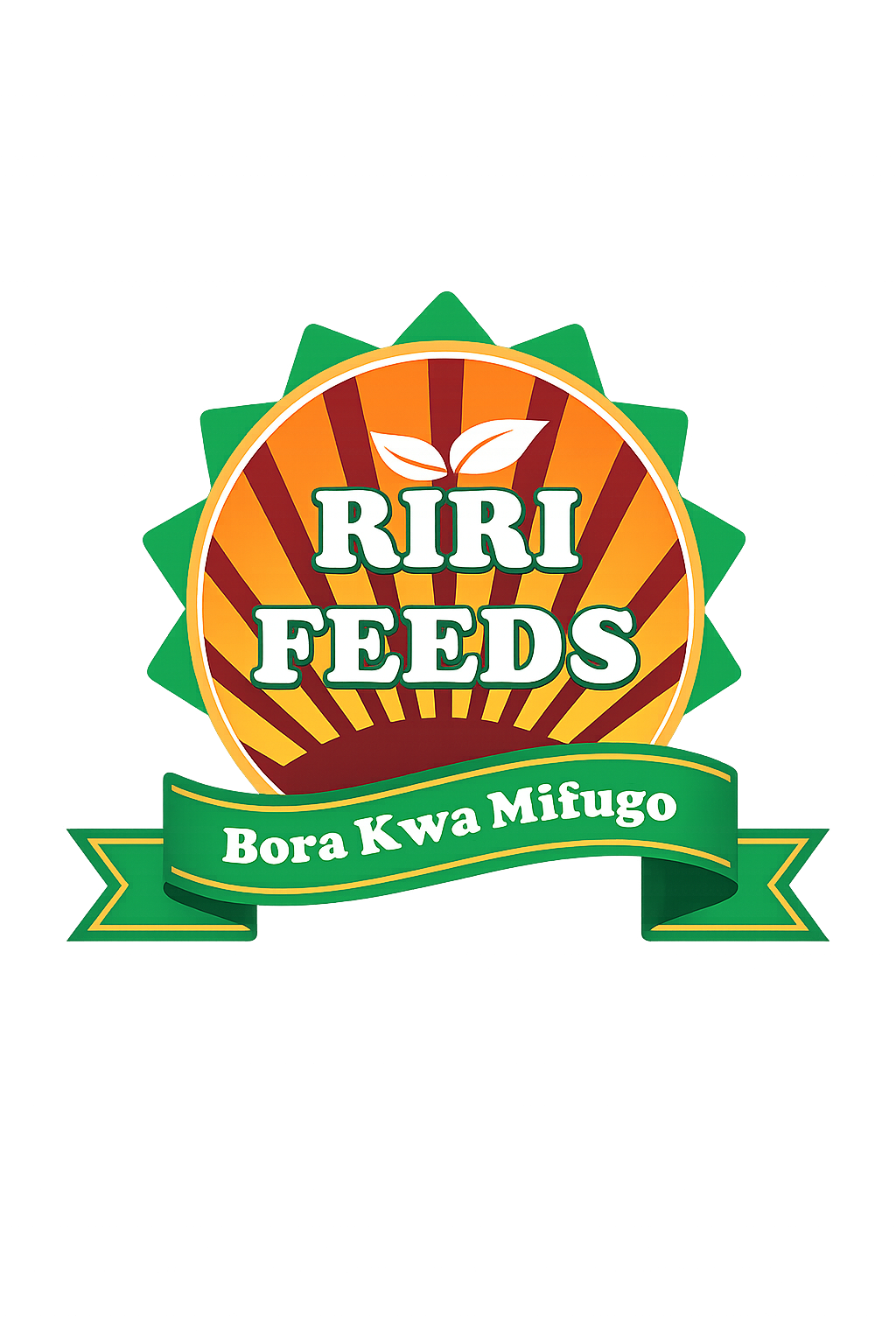 Riri Feeds logo and product identity